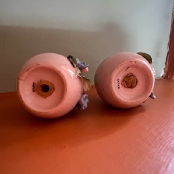 Vintage Japanese Floral Egg S&P Shakers RARE - Picture 16 of 16